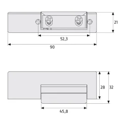 New Abus Elektrischer-Türöffner ET60 SB
