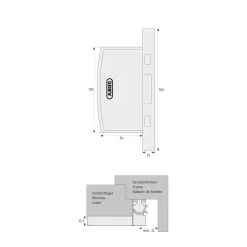 Online Abus Fenstersicherung FAS97 W