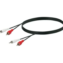New Schwaiger A-Cinch-Audio-Verbind 1,5m sw