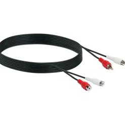 Sale Schwaiger A-Cinch-Audio-Verläng. 5m sw
