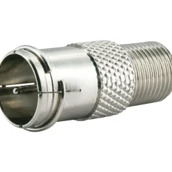 Best Schwaiger Adapter F-Bu/F-St 25m silber