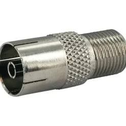 Best Schwaiger Adapter F-St/Koay-St silber