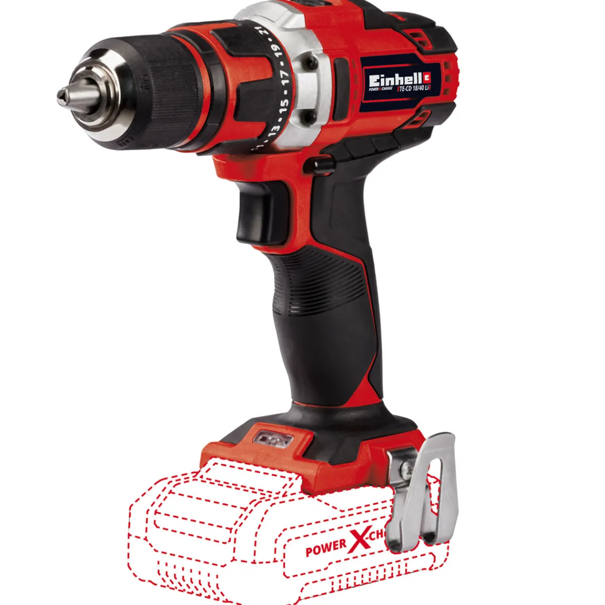 Sale Einhell Akku-Bohrschrauber TE-CD 18/40 LI Solo