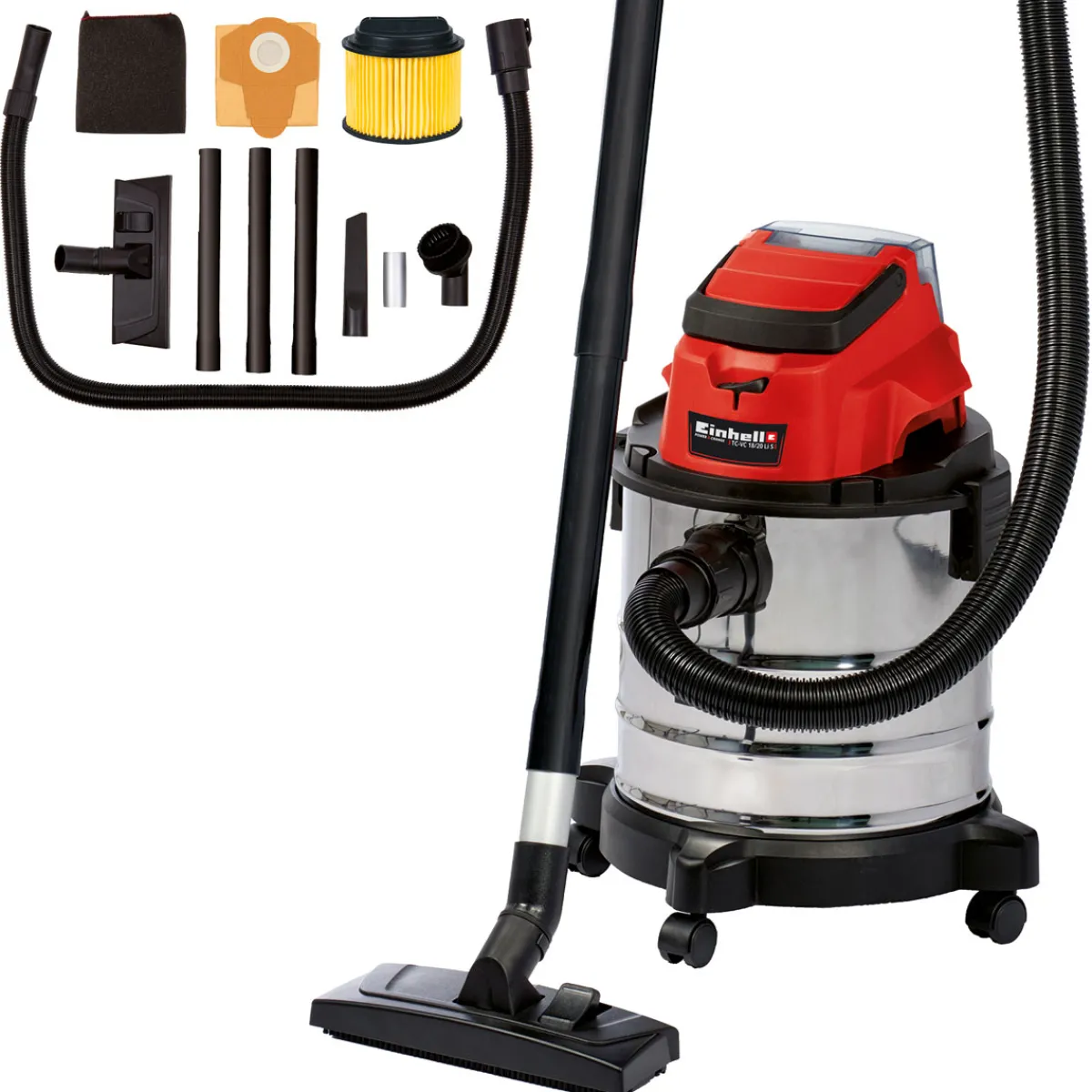 Best Einhell Akku-Nass-Trockensauger TC-VC 18/20 LiS-So.