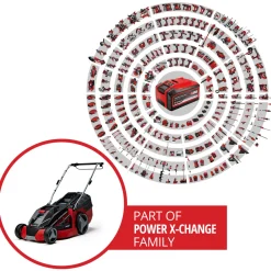 Clearance Einhell Akku-Rasenmaeher GE-CM 43 Li M Kit