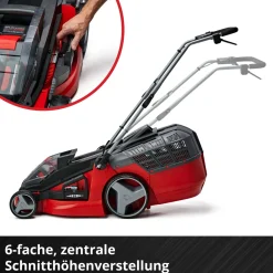 Clearance Einhell Akku-Rasenmaeher GE-CM 43 Li M Kit