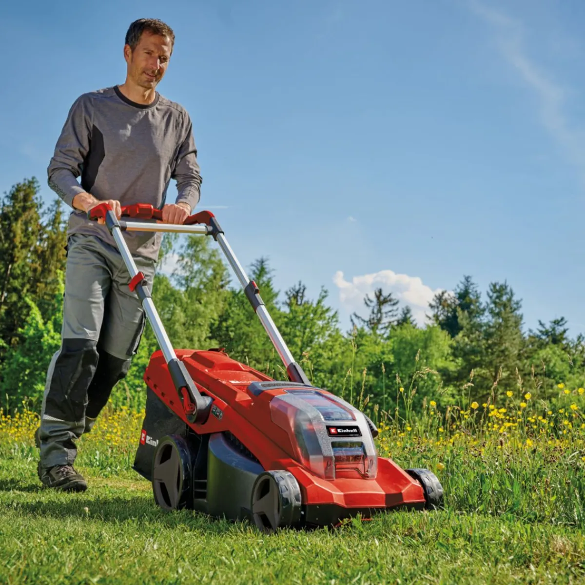 Outlet Einhell Akku-Rasenmaeher GP-CM 36/450 2x4,0Ah