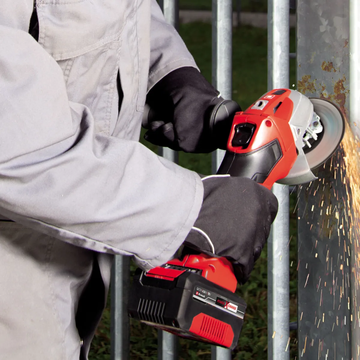 Best Einhell Akku-Winkelschleifer TE-AG 18/115 Liinkl. 1x4,0Ah Akku