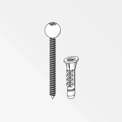 Hot Alfer Dübel-System Clipstech-vario 4 x 35 mm 5 Stück