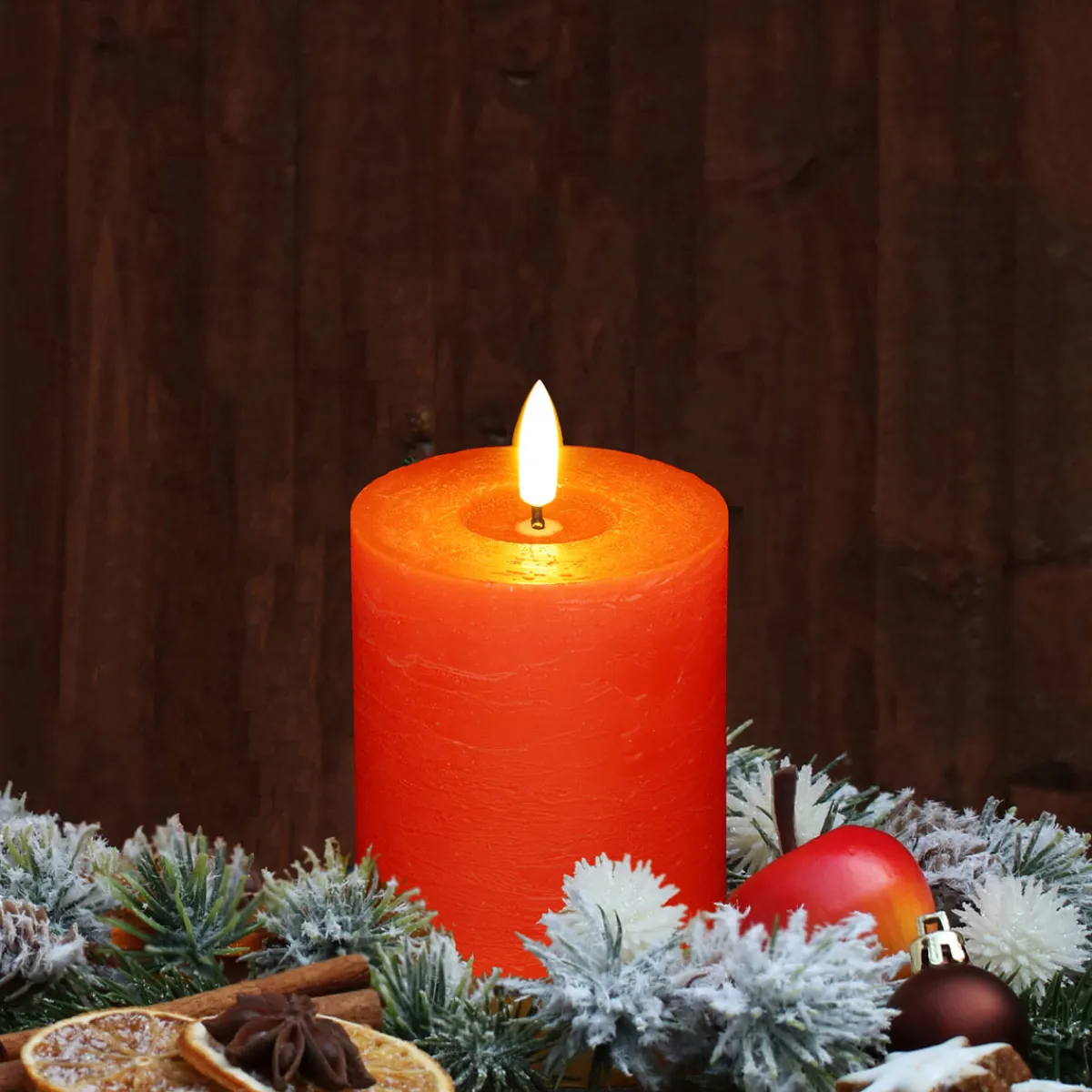 New Ambientis LED-Kerze aus Wachs