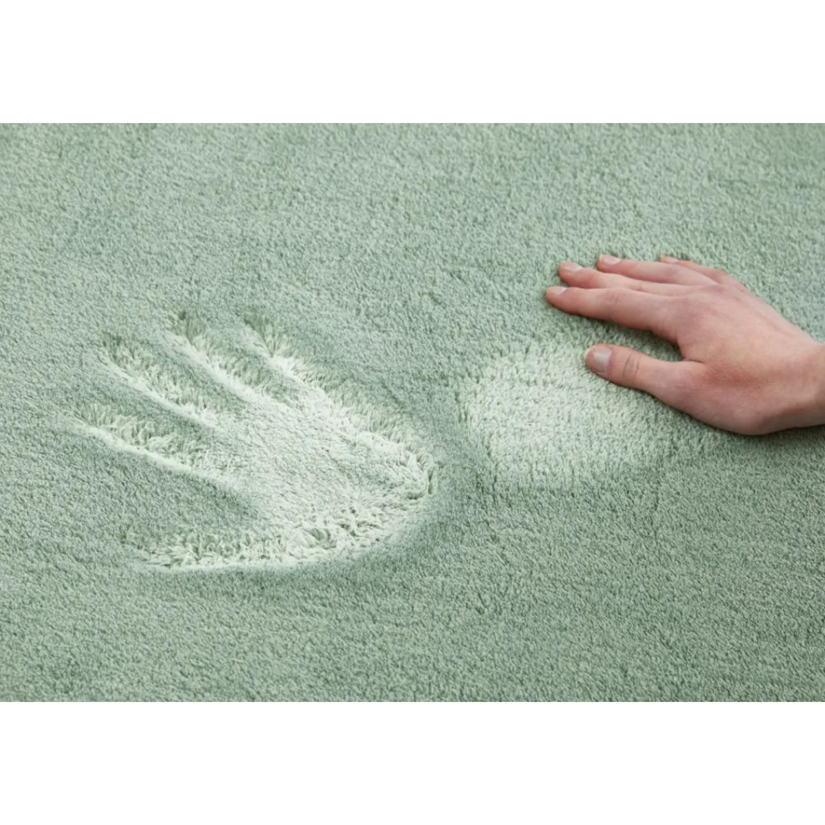 Best andiamo Teppich Arezzo 80x150 cm salbeigrün