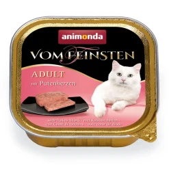 animonda Vom Feinsten Cat Adult mit Putenherzen 100g