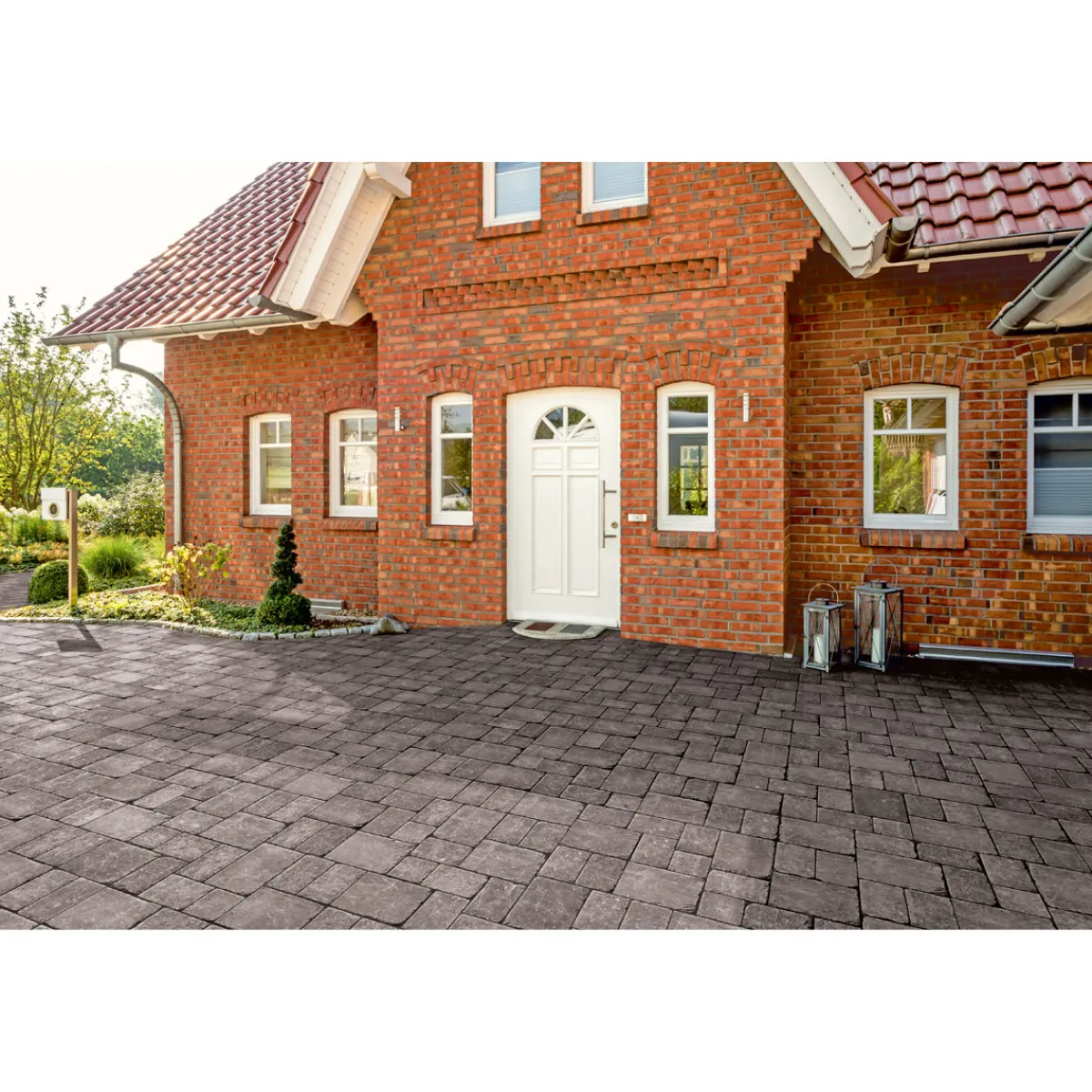 Hot Lusit Antik Pflaster 21x14x7 cm Anthrazit ohneFase
