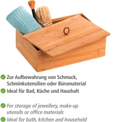 Online Wenko Badbox mit Deckel L Mod. Terra, Bambu