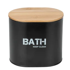 Discount Wenko Badbox mit Deckel Mod. Gara schwarz