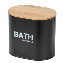 Discount Wenko Badbox mit Deckel Mod. Gara schwarz