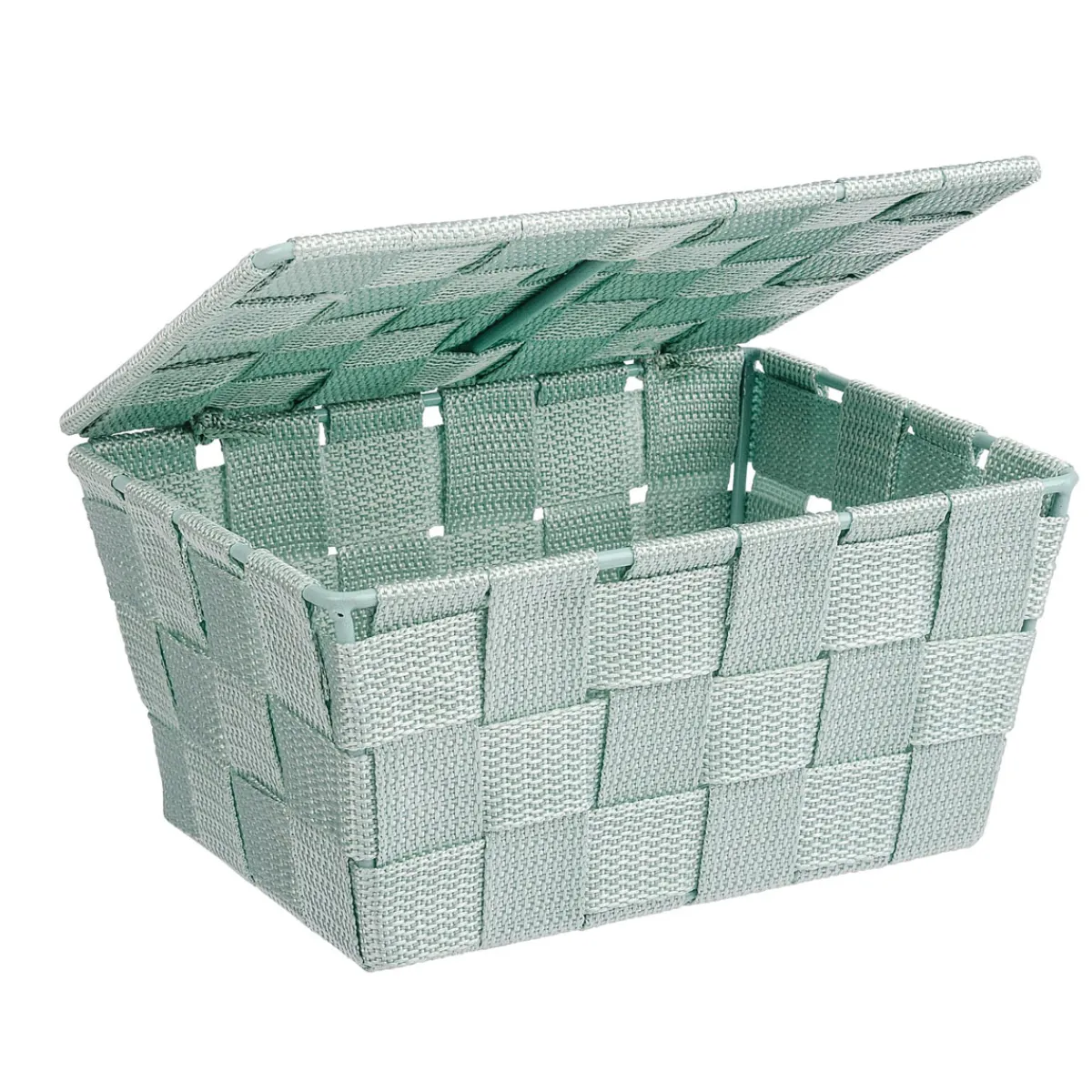 Wenko Badkorb mit Deckel Mod. Adria, mint