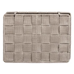 Hot Wenko Badkorb mit Deckel M od. Adria, taupe