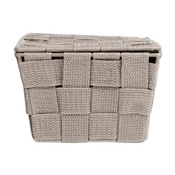 Hot Wenko Badkorb mit Deckel M od. Adria, taupe
