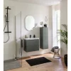 Discount BADMOBIL Keramikwaschtisch CRAFT 64 x 5 x 37 cm ohne Überlauf weiß