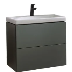 Discount BADMOBIL Keramikwaschtisch CRAFT 64 x 5 x 37 cm ohne Überlauf weiß