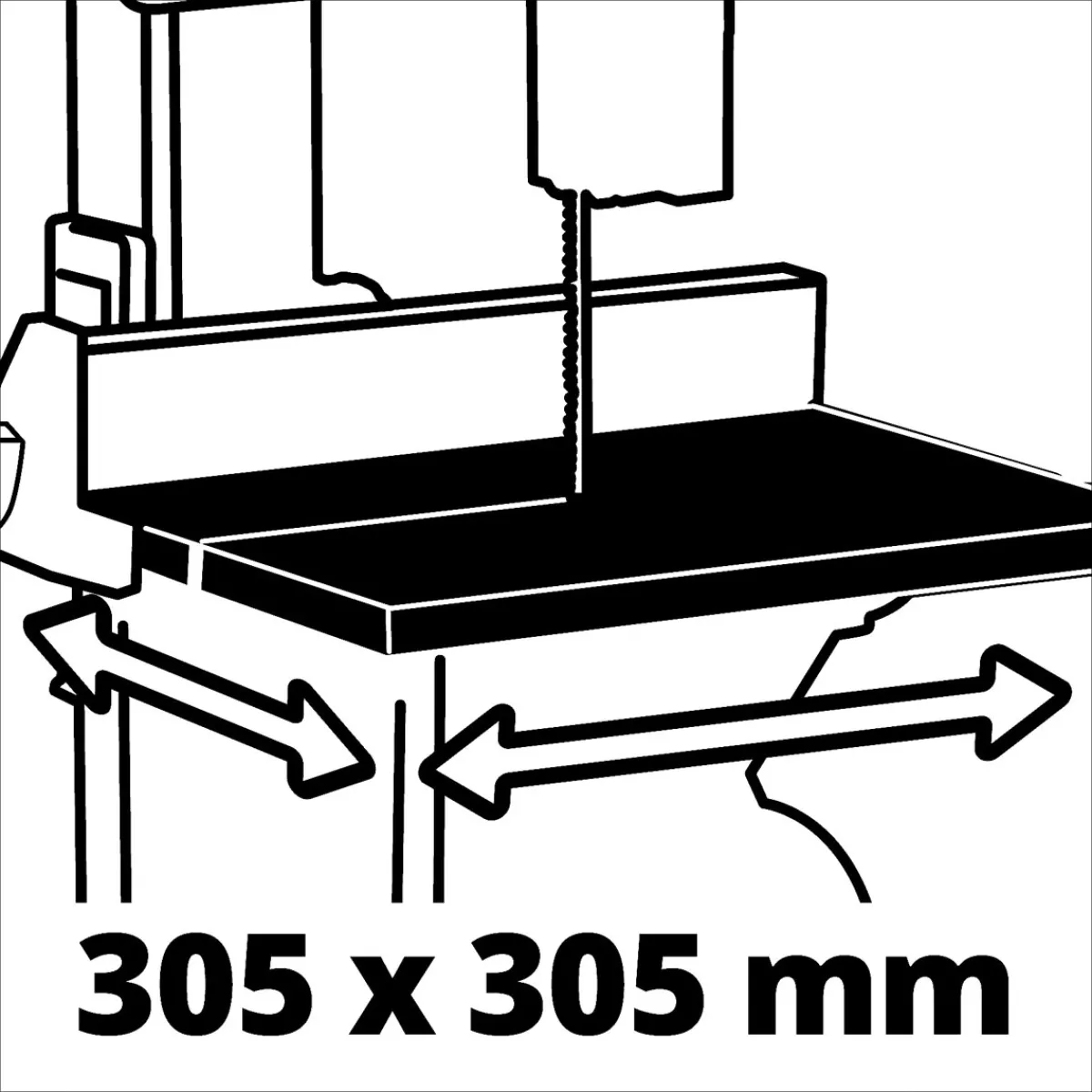 Einhell Bandsaege TC-SB 200/1