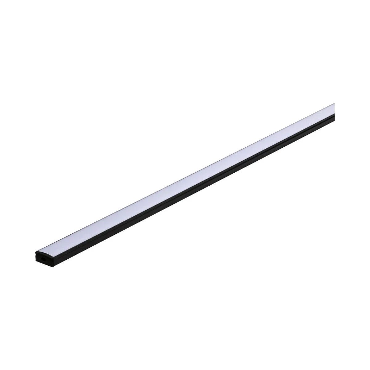 Outlet Paulmann Base Profil mit weissem Diffusor 2 mschwarz eloxiert/weiss Alu/Kunststoff