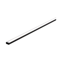 Outlet Paulmann Base Profil mit weissem Diffusor 2 mschwarz eloxiert/weiss Alu/Kunststoff