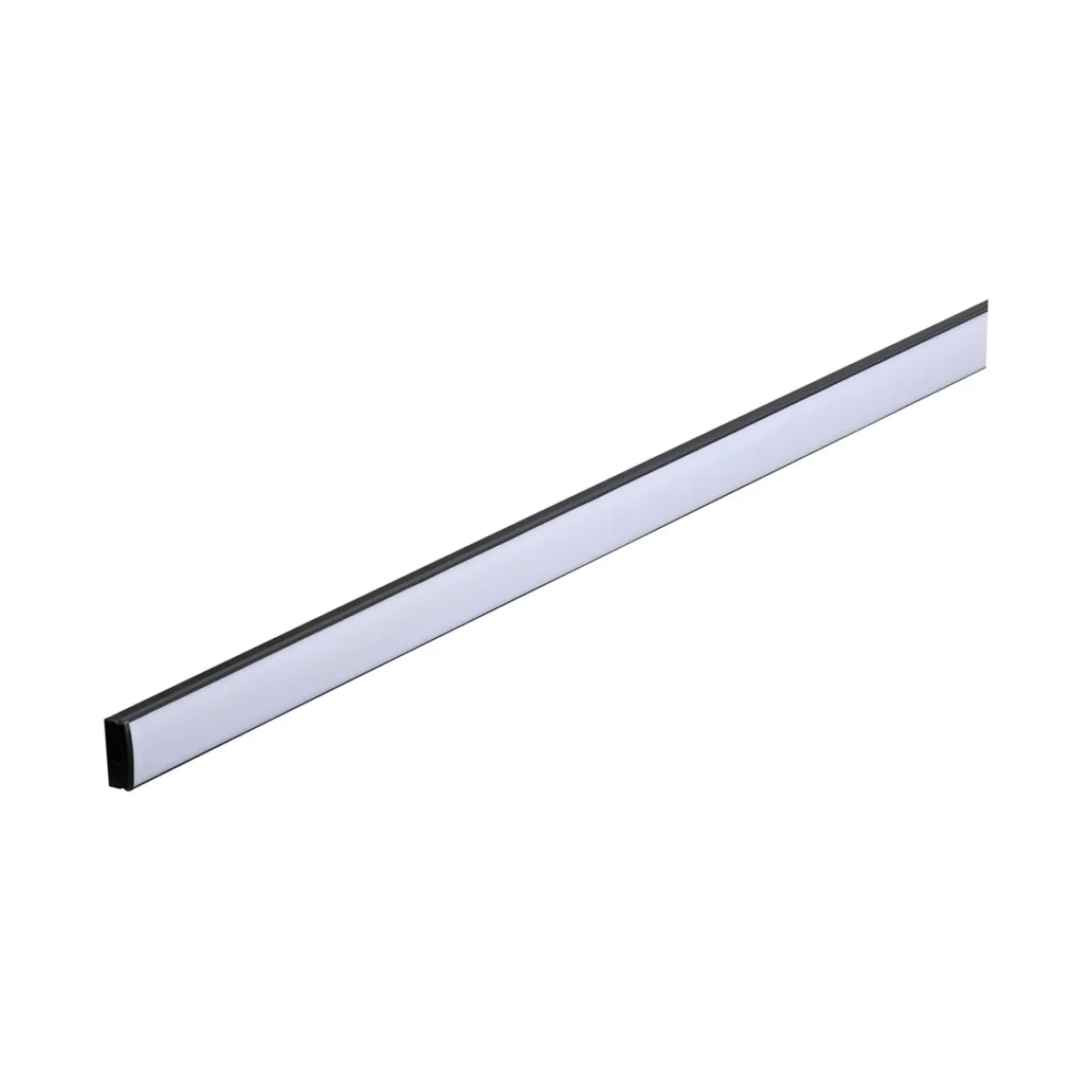 Outlet Paulmann Base Profil mit weissem Diffusor 2 mschwarz eloxiert/weiss Alu/Kunststoff