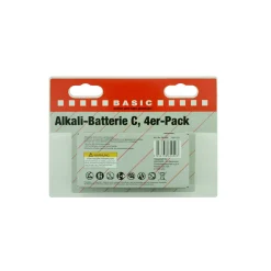 Outlet Basic Alkaline-C-Batterie 1,5V 4 Stück