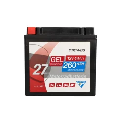 Sale Batterie GEL YTX14-BS 14Ah 260A