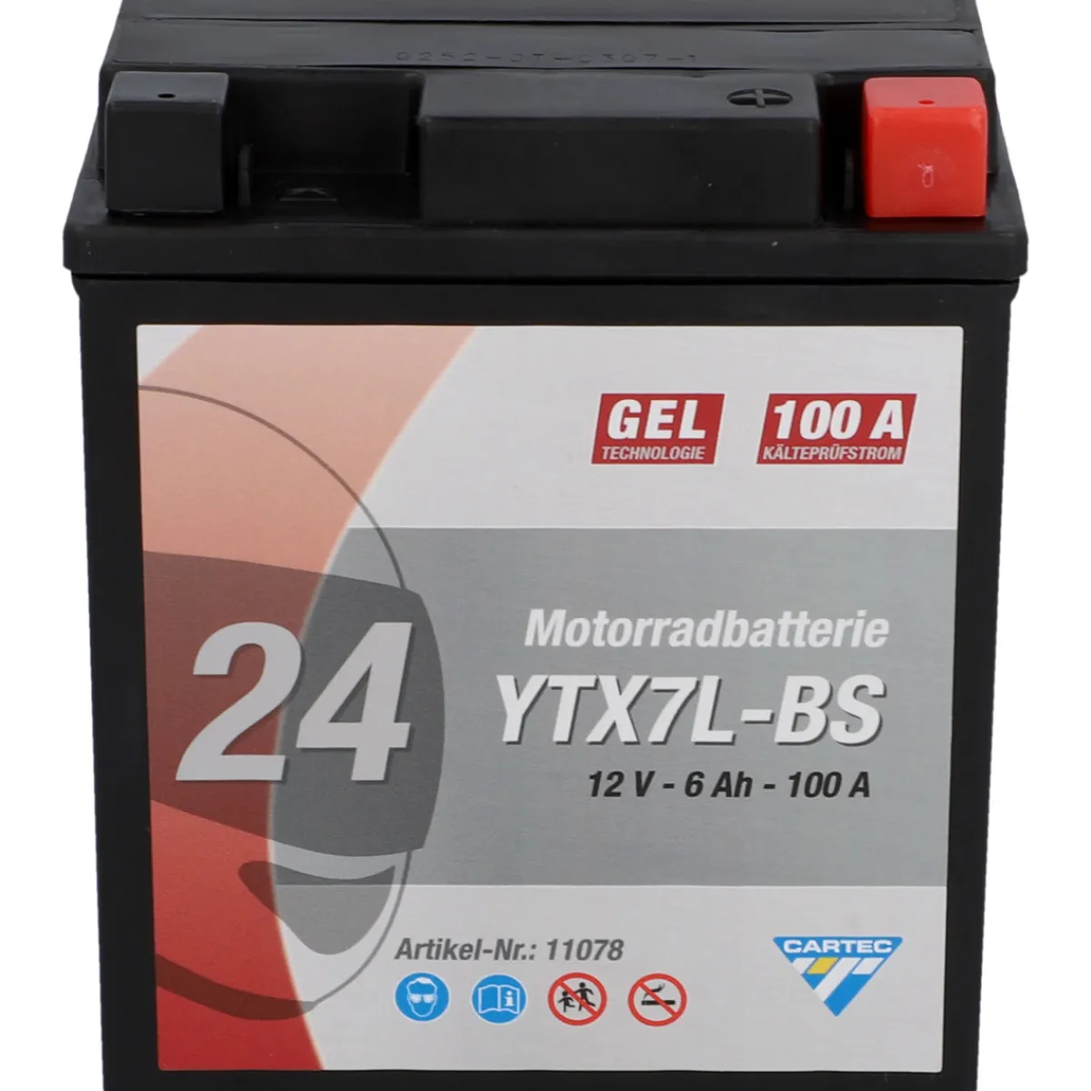 Hot Batterie GEL YTX7L-BS 7Ah 160A
