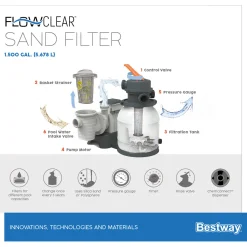 Discount Bestway Sandfilteranlage Flowclear