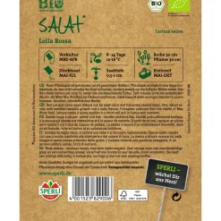 Clearance Bio-Pflücksalat rot