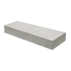 Clearance Lusit Blockstufe maschinell gefertigt100/35/16 cm, grau