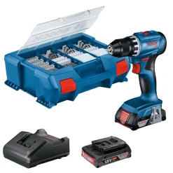 Hot Bosch Akku-Bohrschrauber GSR 18 V-45 Professional mit L-Case Pick & Click