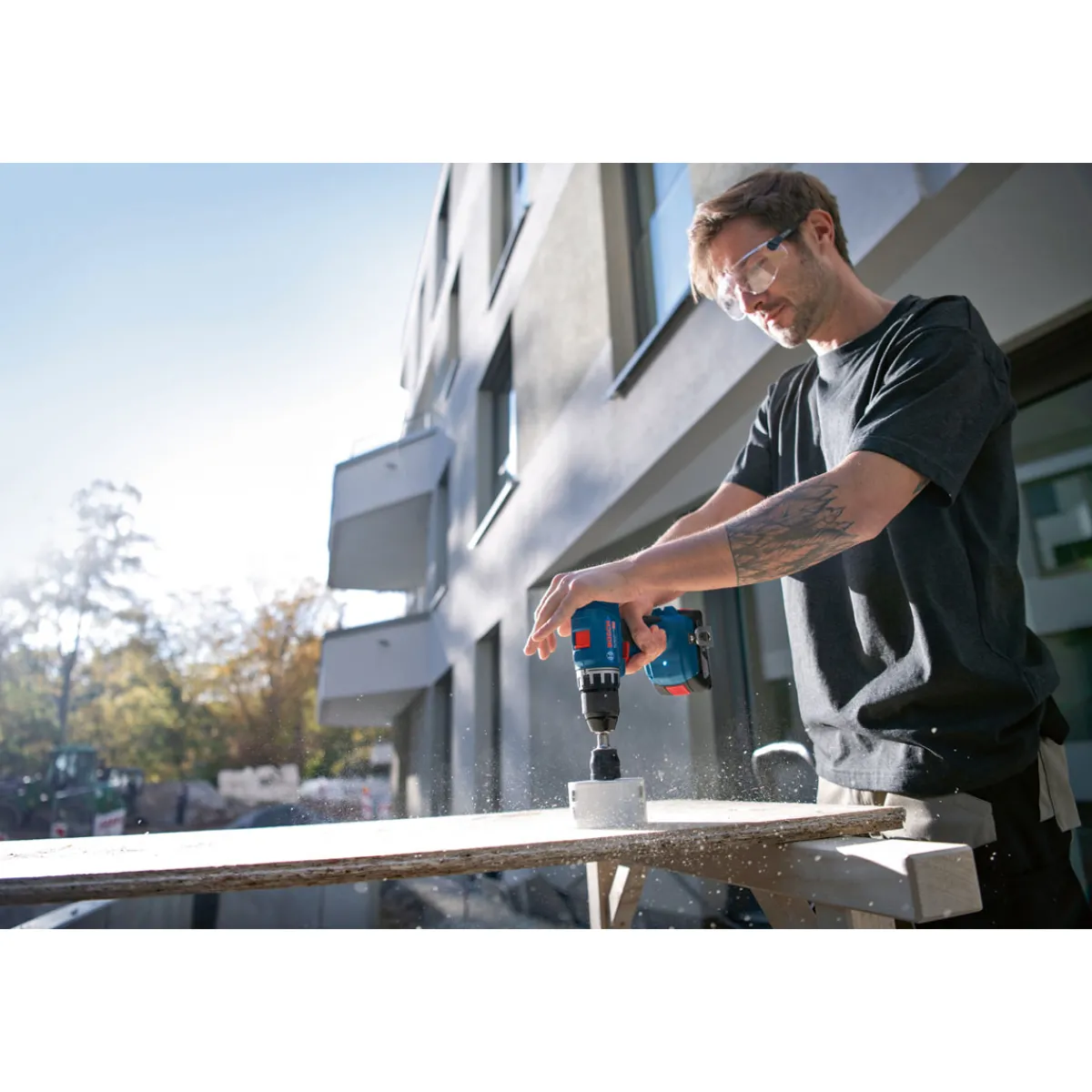 Hot Bosch Akku-Bohrschrauber GSR 18 V-45 Professional mit L-Case Pick & Click