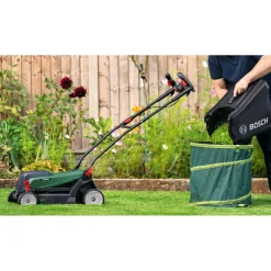 New Bosch Akku-Rasenmäher Universal Rotak 2 x 18V 37-550