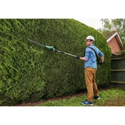 New Bosch Akku-Teleskop-Heckenschere UniversalHedgePole18 ohne Akku