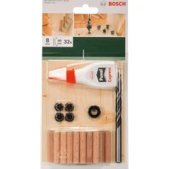 Best Bosch DIY Dübelset 8 x 40 mm 32- teilig