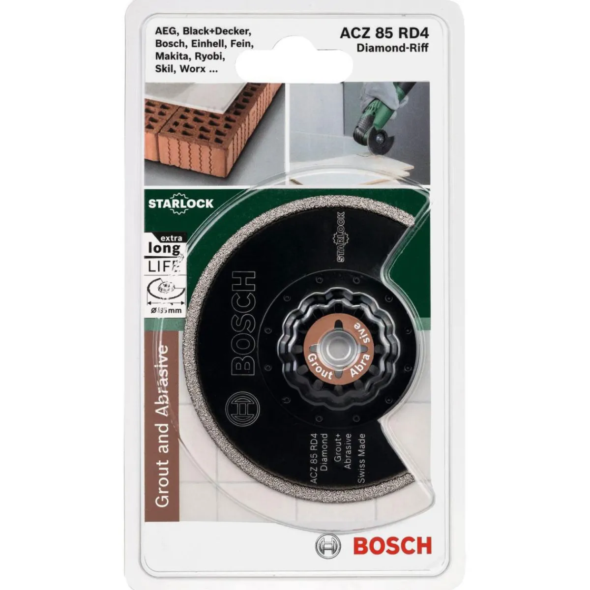 Clearance Bosch DIY PMF Segmentsägeblatt ACZ 85 RD4
