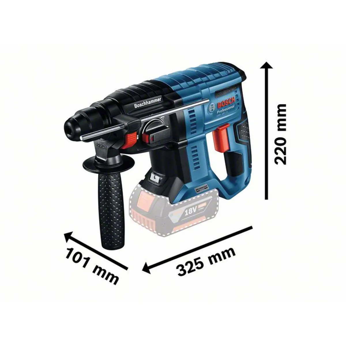 Clearance Bosch Professional Akku-Bohrhammer GBH 18V-21