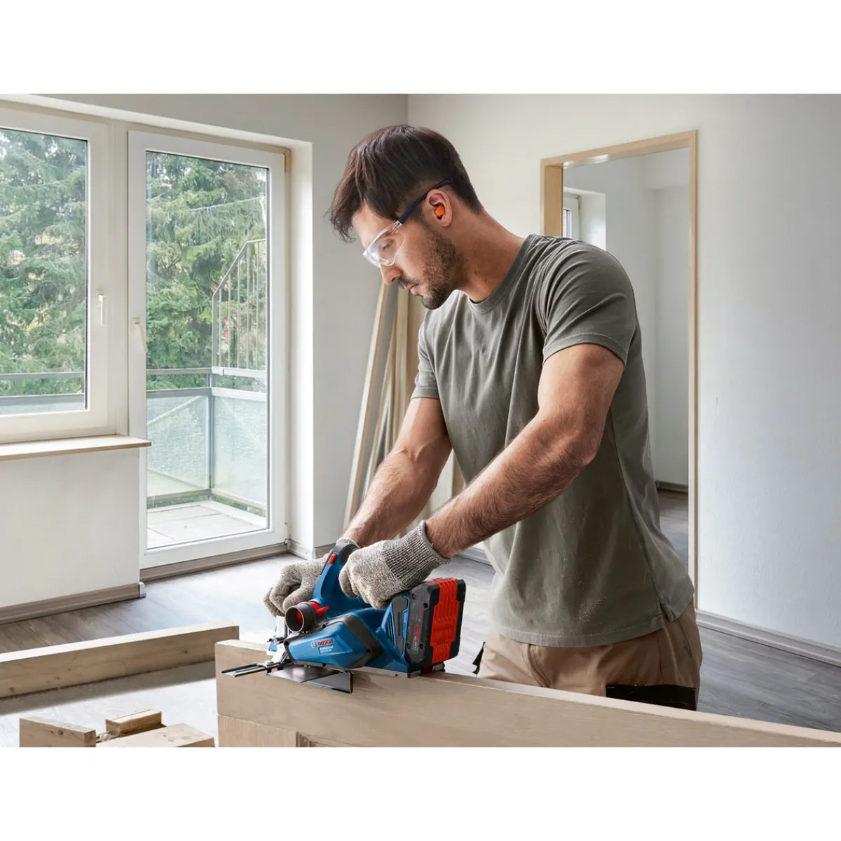 Discount Bosch Professional Akku Hobel GHO 18V-26