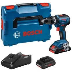 Clearance Bosch Professional Akku-Schlagbohrschrauber-Set GSB 18V-55
