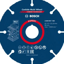 Best Bosch Professional Expert Carbide Multi Wheel Trennscheibe 115 mm 22,23 mm