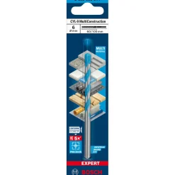 Discount Bosch Professional Expert CYL-9 MultiConstruction Bohrer 6 x 60 x 100 mm d 5,5 mm