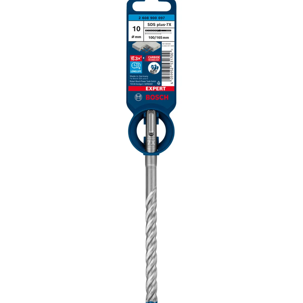 Hot Bosch Professional Expert SDS plus-7X Hammerbohrer 10 x 100 x 165 mm