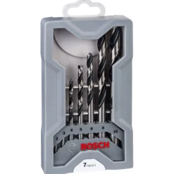 Online Bosch Professional HSS-Spiralbohrer-Set PointTeQ 7- teilig Mini-X-Line 2–8 mm