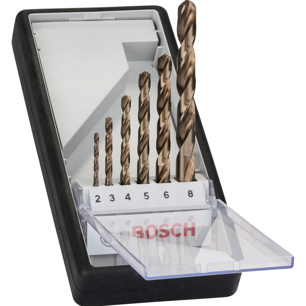 Hot Bosch Professional Metallbohrer-Set Robust Line HSS-Co 2–8 mm 6-teilig