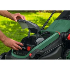 Online Bosch Professional Rasenmäher Rotak 18V2-38